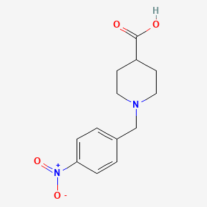 molecular formula C13H16N2O4 B2521963 1-(4-Nitrobenzyl)piperidine-4-carboxylic acid CAS No. 901924-23-0