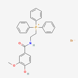 molecular formula C28H27BrNO3P B2522044 Mito-apocynin (C2) CAS No. 1254044-41-1