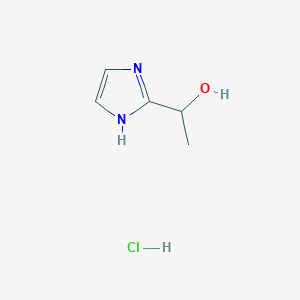 1-(1H-Imidazol-2-yl)ethanol;hydrochloride