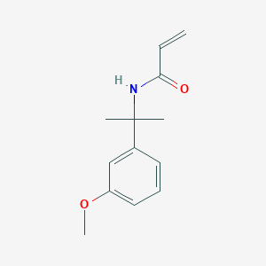 B2522203 N-[2-(3-Methoxyphenyl)propan-2-yl]prop-2-enamide CAS No. 2361641-78-1