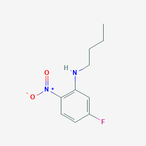 molecular formula C10H13FN2O2 B2522227 N-butyl-5-fluoro-2-nitroaniline CAS No. 951666-45-8