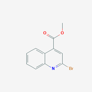 molecular formula C11H8BrNO2 B2522237 2-溴喹啉-4-甲酸甲酯 CAS No. 103502-48-3