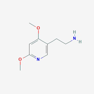 2-(4,6-Dimethoxypyridin-3-yl)ethanamine