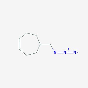 molecular formula C8H13N3 B2522252 5-(Azidomethyl)cyclohepten CAS No. 2138175-83-2