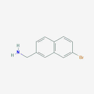 2-(Aminomethyl)-7-bromonaphthalene