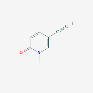 molecular formula C8H7NO B2522332 5-Ethynyl-1-methylpyridin-2-one CAS No. 1693759-63-5