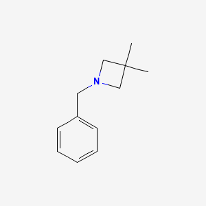 molecular formula C12H17N B2522459 1-Benzyl-3,3-diméthylazétidine CAS No. 13509-71-2