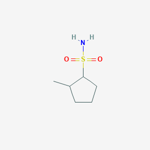 molecular formula C6H13NO2S B2522474 2-メチルシクロペンタン-1-スルホンアミド CAS No. 1489918-40-2