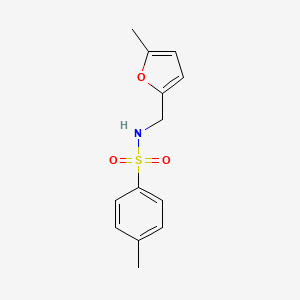 4-methyl-N-[(5-methylfuran-2-yl)methyl]benzenesulfonamide