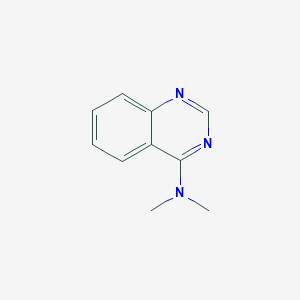 molecular formula C10H11N3 B2522506 4-Quinazolinamine, N,N-dimethyl- CAS No. 22754-14-9