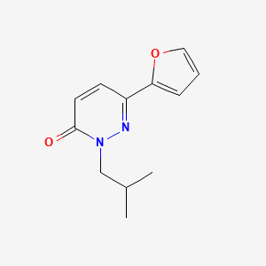 6-(furan-2-yl)-2-isobutylpyridazin-3(2H)-one