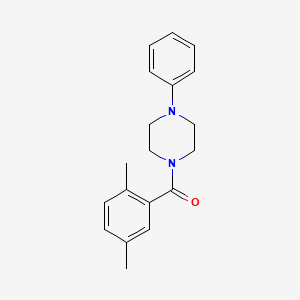 (2,5-Dimethylphenyl)(4-phenylpiperazin-1-yl)methanone
