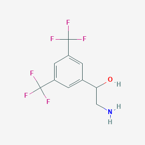 2-Amino-1-[3,5-bis(trifluoromethyl)phenyl]ethanol
