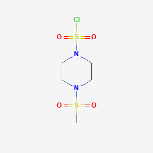 4-Methanesulfonylpiperazine-1-sulfonyl chloride