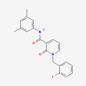 N-(3,5-dimethylphenyl)-1-(2-fluorobenzyl)-2-oxo-1,2-dihydropyridine-3-carboxamide