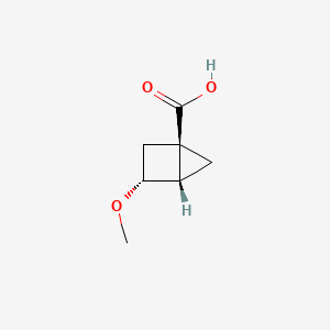 (1R,3R,4S)-3-Methoxybicyclo[2.1.0]pentane-1-carboxylic acid