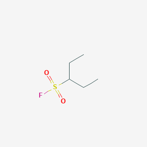 molecular formula C5H11FO2S B2522842 戊烷-3-磺酰氟 CAS No. 1935906-33-4