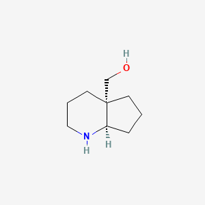 [(4As,7aR)-1,2,3,4,5,6,7,7a-octahydrocyclopenta[b]pyridin-4a-yl]methanol