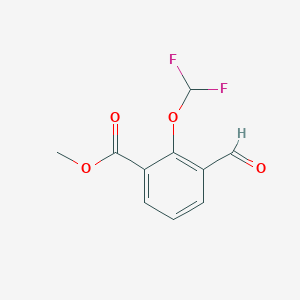 Methyl 2-(difluoromethoxy)-3-formylbenzoate