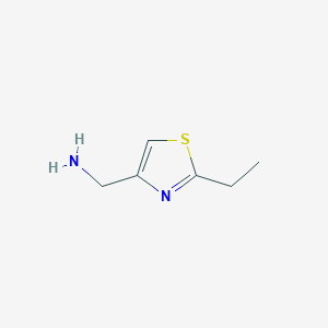 (2-Ethyl-1,3-thiazol-4-yl)methanamine