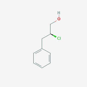 molecular formula C9H11ClO B2523074 (S)-2-Chloro-3-phenylpropan-1-ol CAS No. 127180-75-0