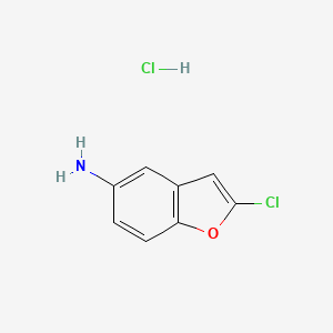 2-Chloro-1-benzofuran-5-amine;hydrochloride