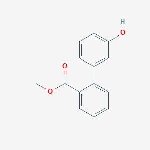 molecular formula C14H12O3 B2523328 2-(3-ヒドロキシフェニル)安息香酸メチル CAS No. 1251836-88-0