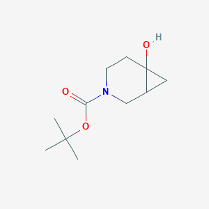 tert-Butyl 6-hydroxy-3-azabicyclo[4.1.0]heptane-3-carboxylate