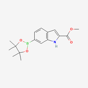 Methyl 6-(4,4,5,5-tetramethyl-1,3,2-dioxaborolan-2-YL)-indole-2-carboxylate