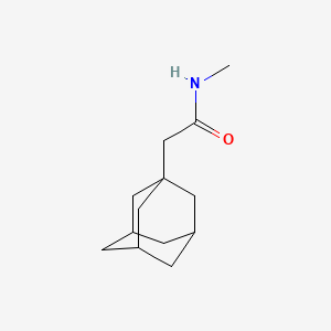 molecular formula C13H21NO B2523462 2-(1-金刚烷基)-N-甲基乙酰胺 CAS No. 31897-93-5