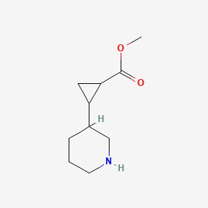 Methyl 2-piperidin-3-ylcyclopropane-1-carboxylate