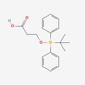 3-[(Tert-butyldiphenylsilyl)oxy]propanoic acid