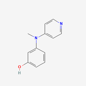 3-[Methyl(pyridin-4-YL)amino]phenol