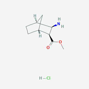 Methyl (1R,2S,3R,4S)-3-aminobicyclo[2.2.1]heptane-2-carboxylate Hydrochloride