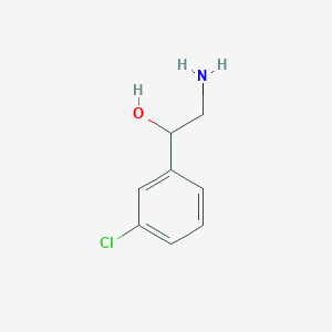 molecular formula C8H10ClNO B2523586 2-氨基-1-(3-氯苯基)乙醇 CAS No. 53360-89-7