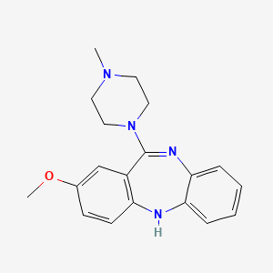 2-Methoxy-11-(4-methylpiperazino)-5H-dibenzo[b,e][1,4]diazepine