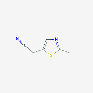 2-(2-Methyl-1,3-thiazol-5-yl)acetonitrile