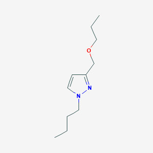 molecular formula C11H20N2O B2523675 1-butyl-3-(propoxymethyl)-1H-pyrazole CAS No. 1856040-07-7