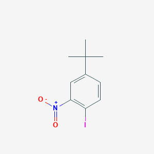 molecular formula C10H12INO2 B2523688 4-Iodo-3-nitro-tert-butylbenzene CAS No. 159724-39-7