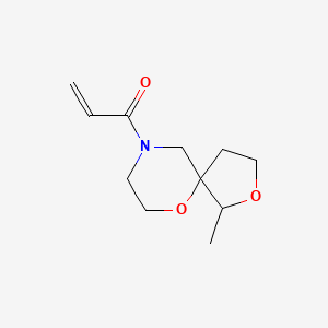 1-(1-Methyl-2,6-dioxa-9-azaspiro[4.5]decan-9-yl)prop-2-en-1-one