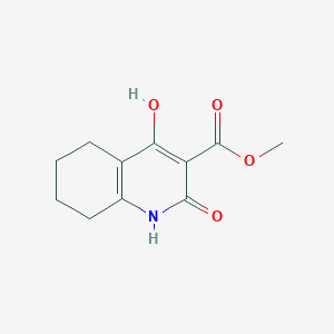 B2523814 Methyl 4-hydroxy-2-oxo-1,2,5,6,7,8-hexahydroquinoline-3-carboxylate CAS No. 150057-08-2