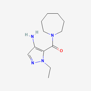 5-(Azepan-1-ylcarbonyl)-1-ethyl-1H-pyrazol-4-amine