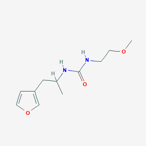 1-(1-(Furan-3-yl)propan-2-yl)-3-(2-methoxyethyl)urea