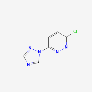 3-Chloro-6-(1H-1,2,4-triazol-1-YL)pyridazine
