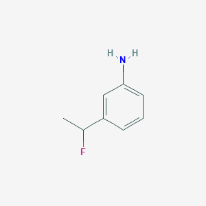 3-(1-Fluoroethyl)aniline