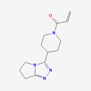 molecular formula C13H18N4O B2523946 Schembl21393229 CAS No. 2179723-92-1
