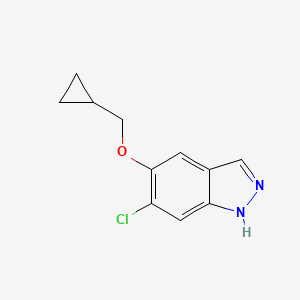 6-Chloro-5-(cyclopropylmethoxy)-1h-indazole