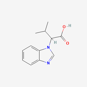 2-(Benzimidazol-1-yl)-3-methylbutanoic acid
