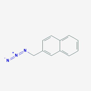 molecular formula C11H9N3 B2524069 2-(叠氮甲基)萘 CAS No. 164269-42-5