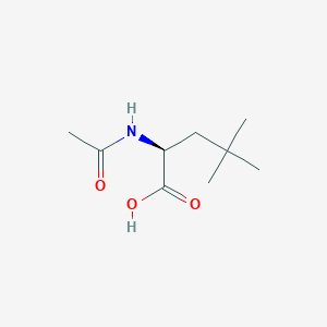 molecular formula C9H17NO3 B2524167 (S)-2-Acetamido-4,4-dimethylpentanoic acid CAS No. 112674-65-4